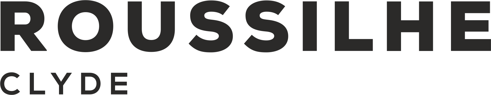 LOGO ROUSSILHE CLYDE NOIR